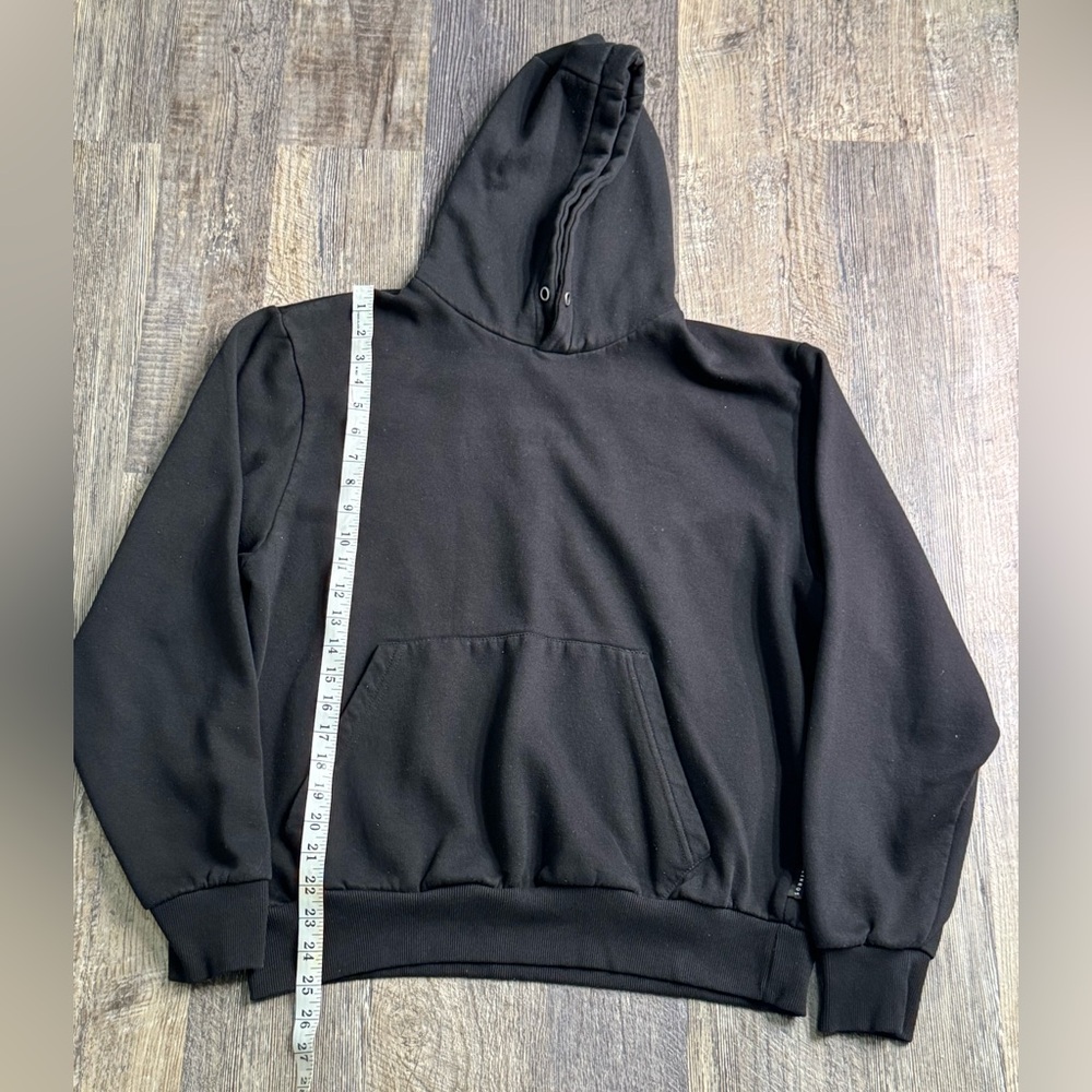 Men's Sonneti London Large Black Hoodie Sweater Used Well Sold As Is